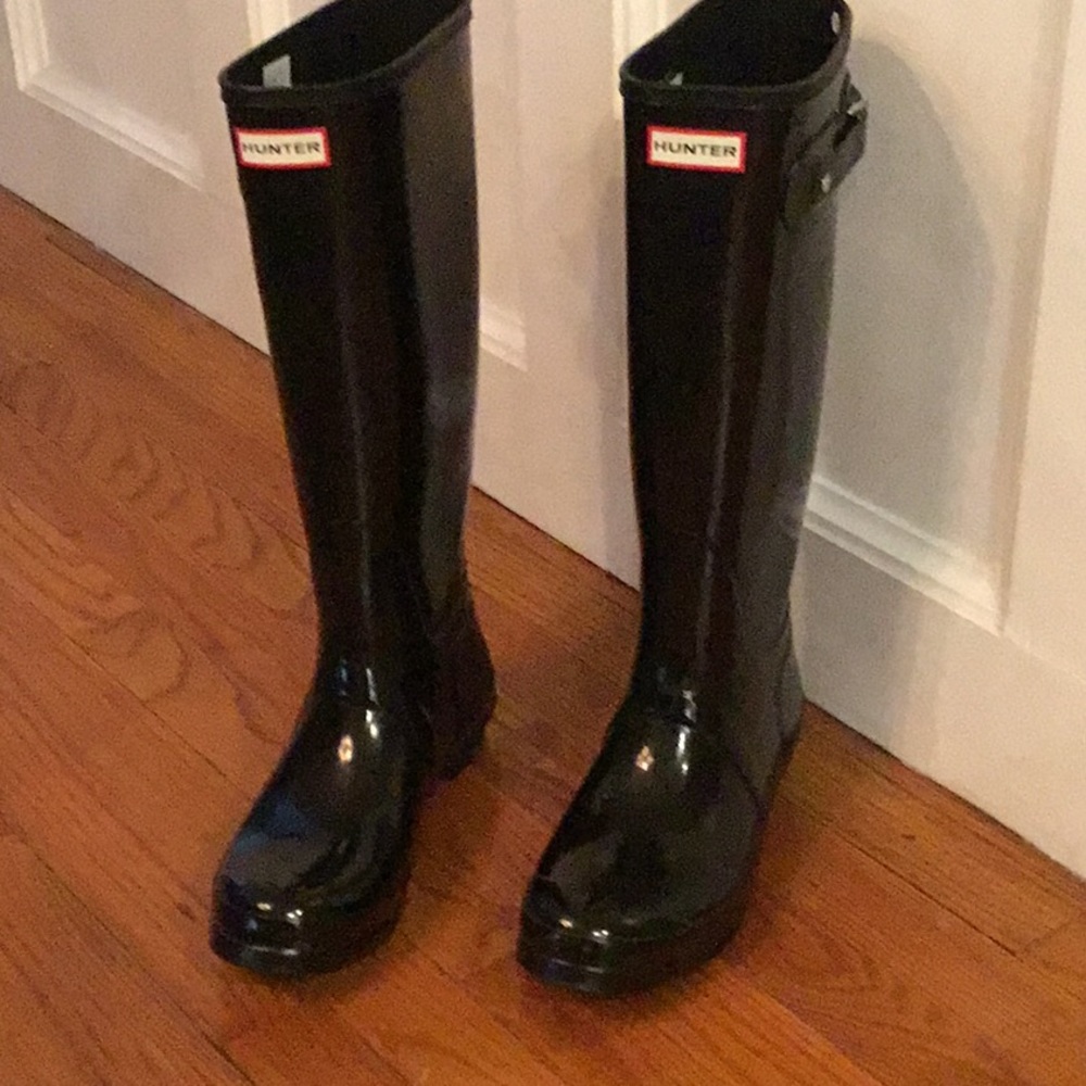 Hunter boots, size 10, never worn, in perfect condition